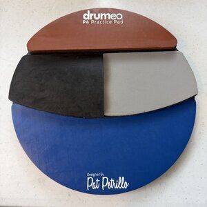 Drumeo P4 Practice Pad Designed By Pat Petrillo Drumming Percussion VGC